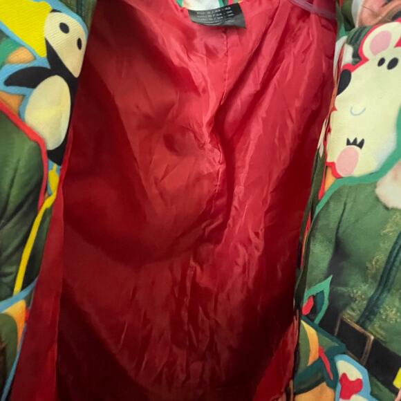 Suitmeister Elf Blazer Green Red Small Buddy The Elf Suit Jacket - Picture 10 of 12